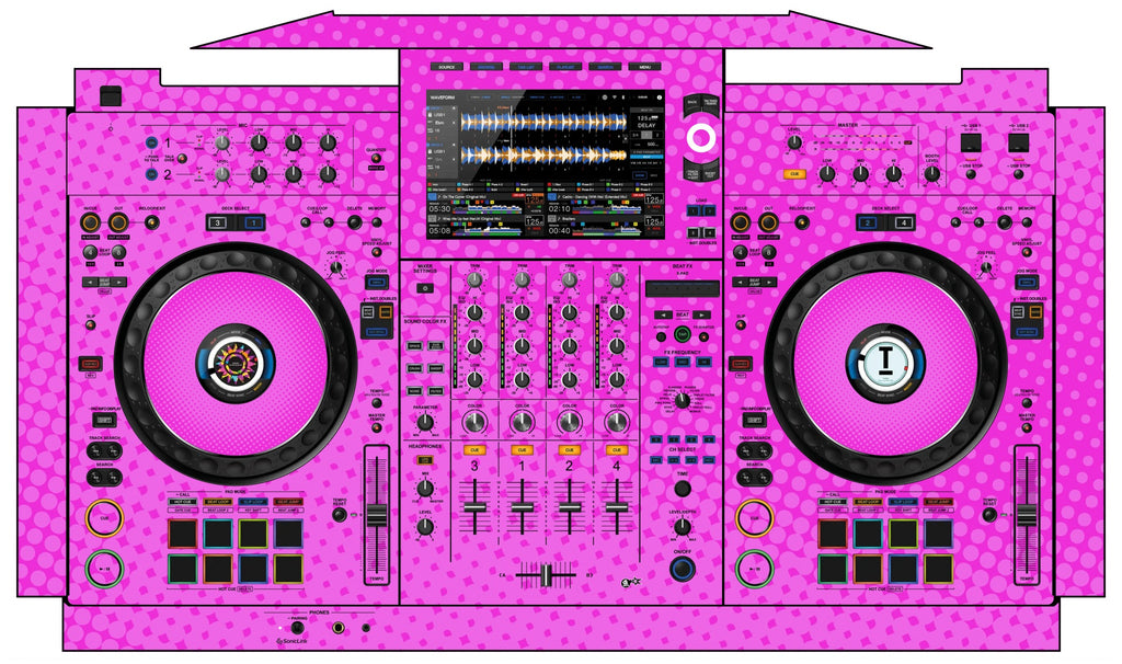 AlphaTheta XDJ AZ Skin Gradienter Pink