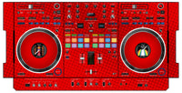 Pioneer DJ DDJ REV 7 Skin Gradienter Red