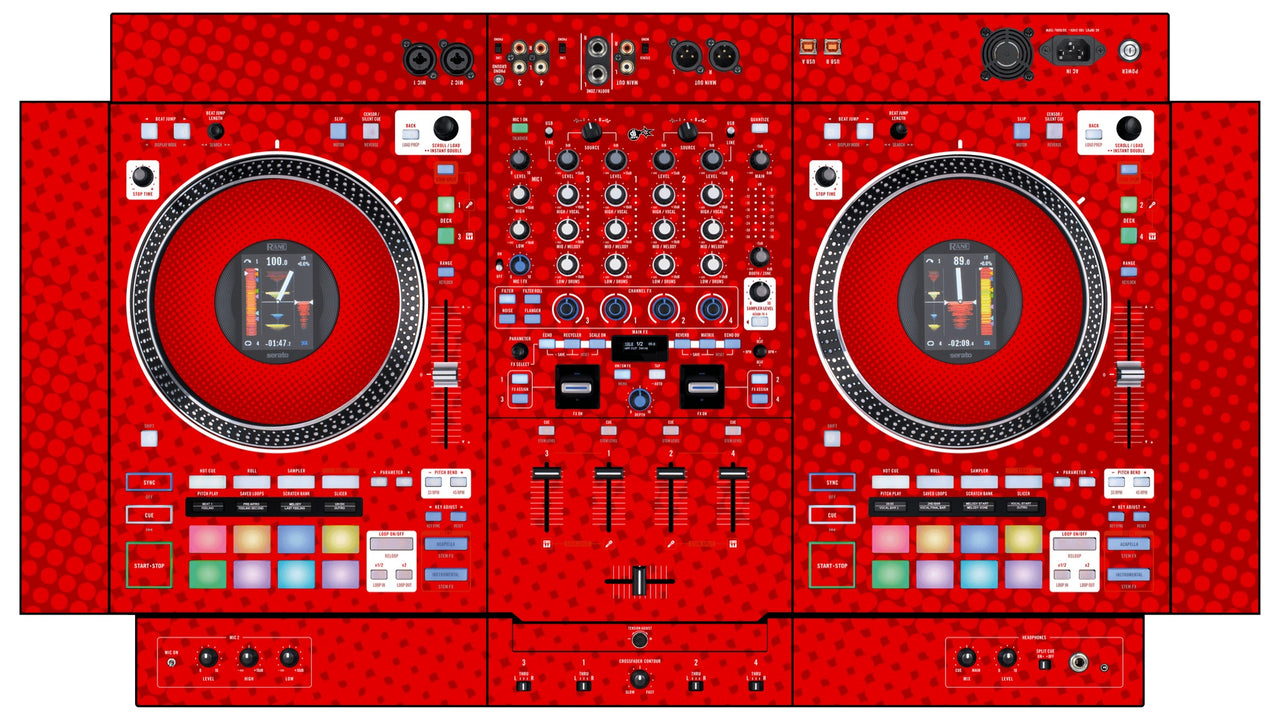 Rane Performer Skin Gradienter Red