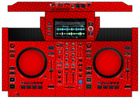 Denon DJ SC Live 2 Skin Gradienter Red