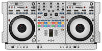 Pioneer DJ DDJ REV 5 Skin Gradienter White
