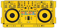 Pioneer DJ DDJ REV 5 Skin Gradienter Yellow