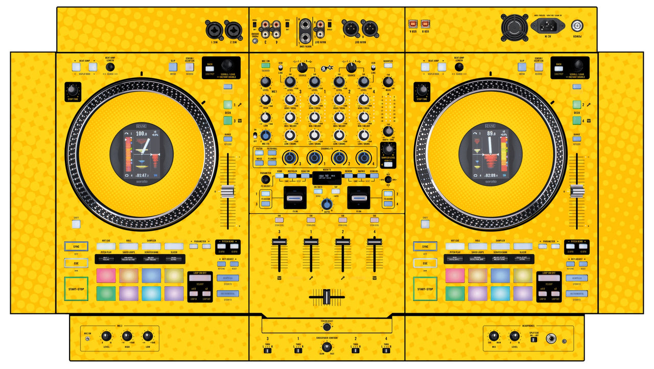 Rane Performer Skin Gradienter Yellow