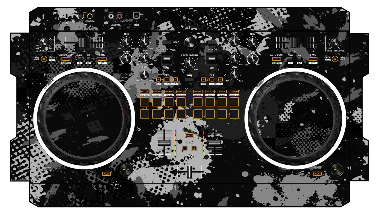 Pioneer DJ DDJ REV 1 Skin Conflict Grey