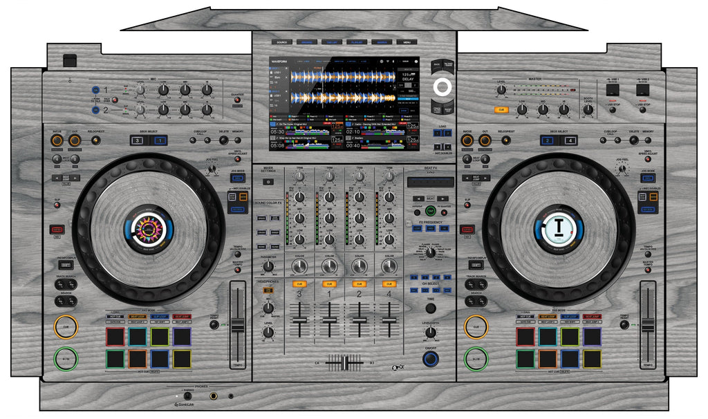 AlphaTheta XDJ AZ Skin Wood Grey