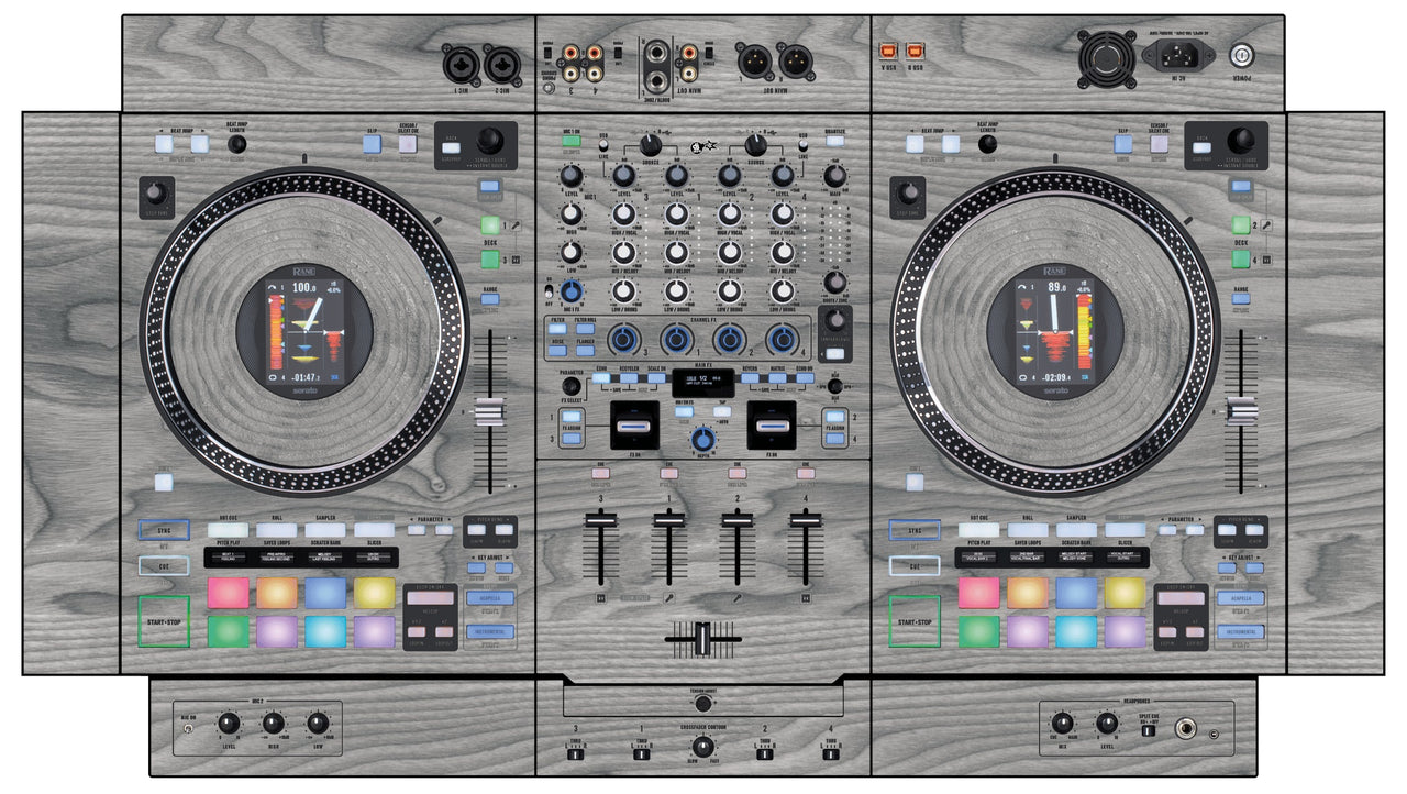 Rane Performer Skin Wood Grey