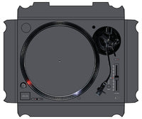 Technics 1200 / 1210 MK7 Skin Gunmetal Grey