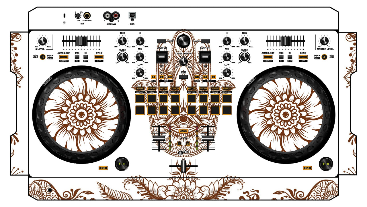 Pioneer DJ DDJ REV 1 Skin Henna Classic