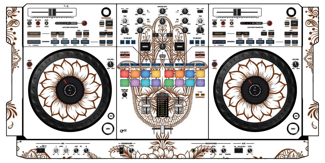 Pioneer DJ DDJ REV 5 Skin Henna Classic