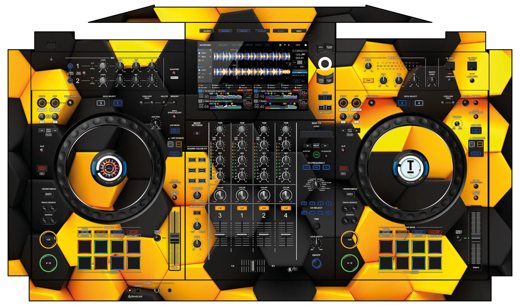 AlphaTheta XDJ AZ Skin Honeycomb