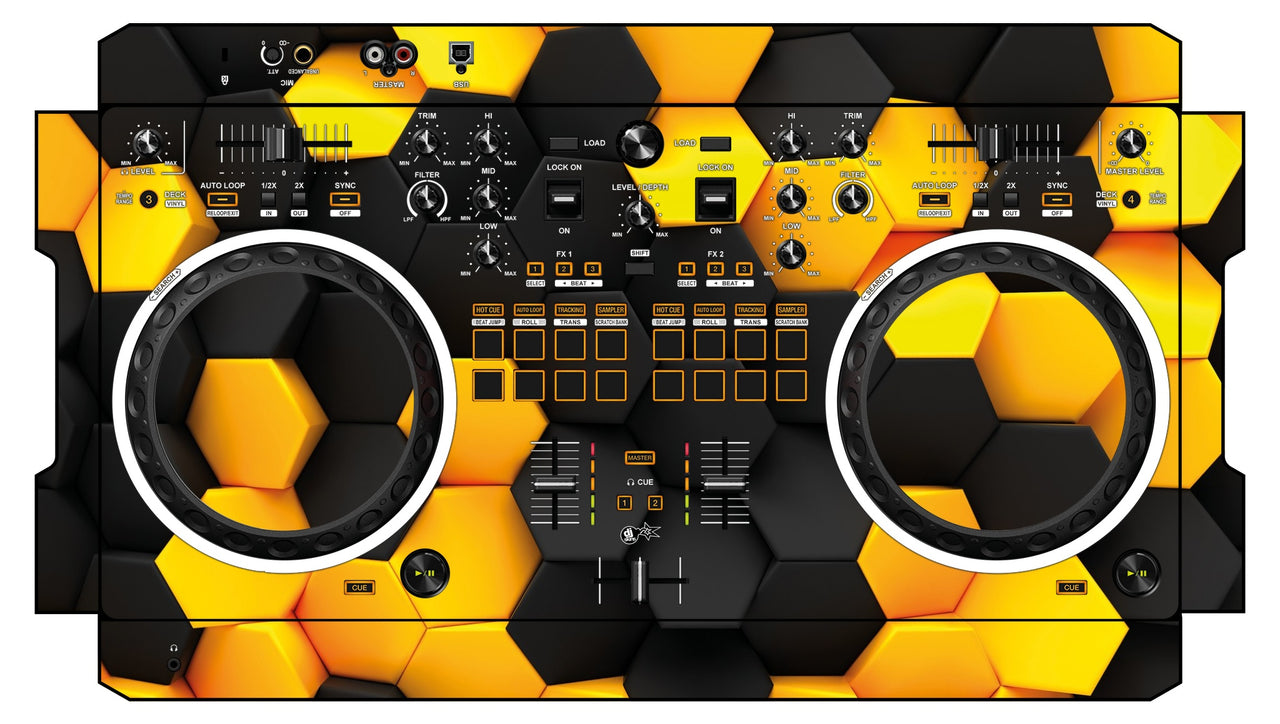 Pioneer DJ DDJ REV 1 Skin Honeycomb