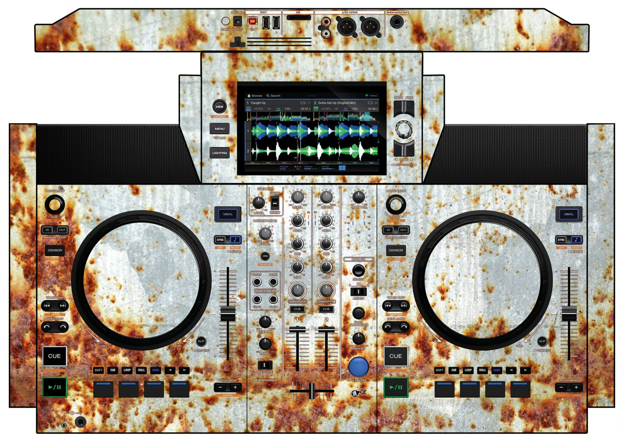 Denon DJ SC Live 2 Skin In-Rust-Rial