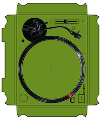 Technics 1200 / 1210 MK7 VERTICAL Skin Khaki Olive