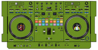 Pioneer DJ DDJ REV 7 Skin Khaki Olive
