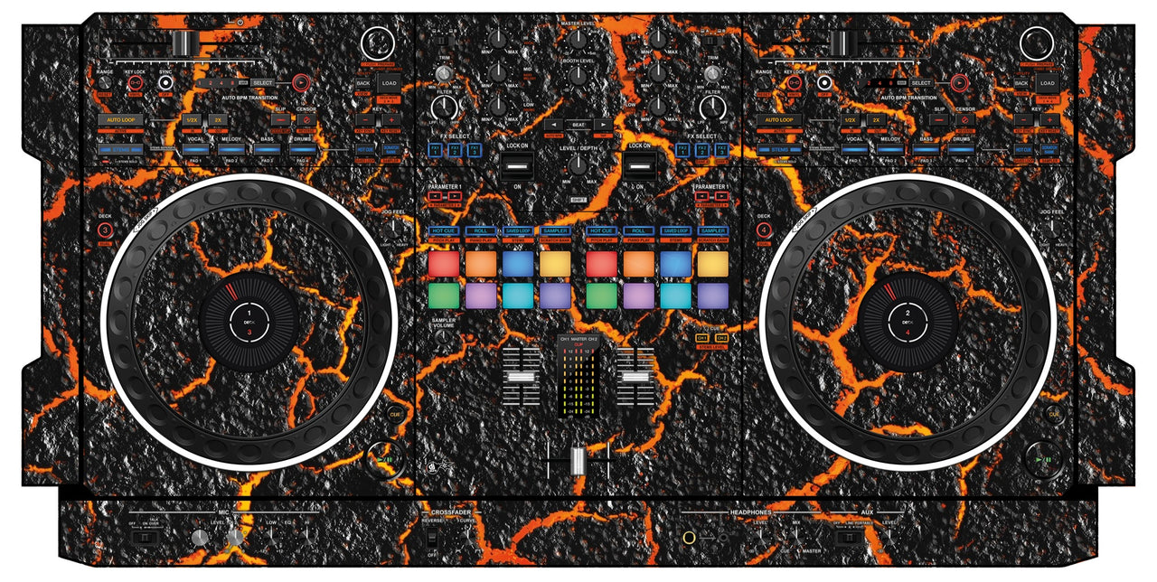 Pioneer DJ DDJ REV 5 Skin Lava