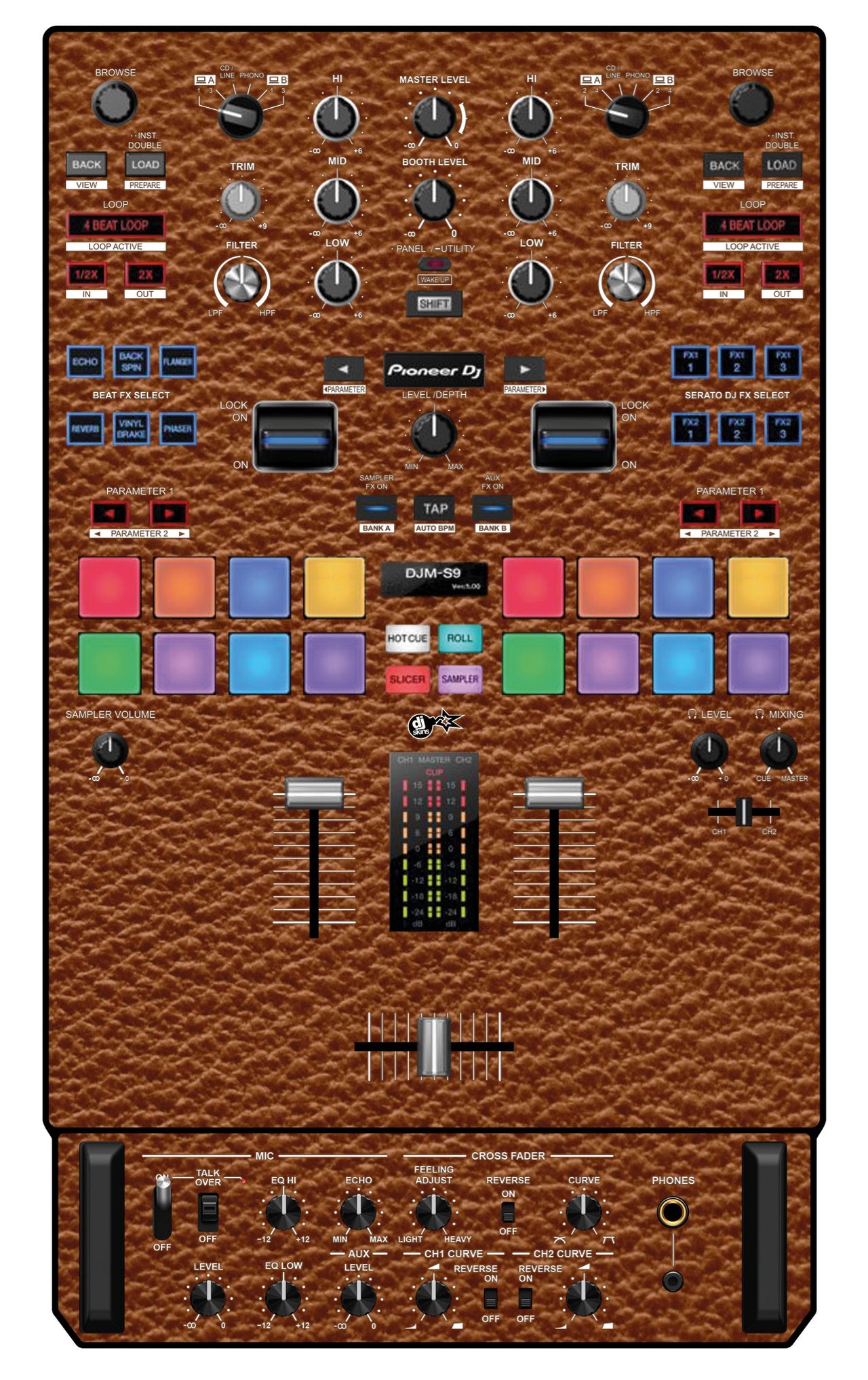 Pioneer DJ DJM S9 Skin Leather