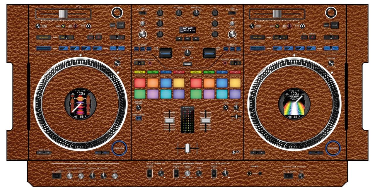 Pioneer DJ DDJ REV 7 Skin Leather