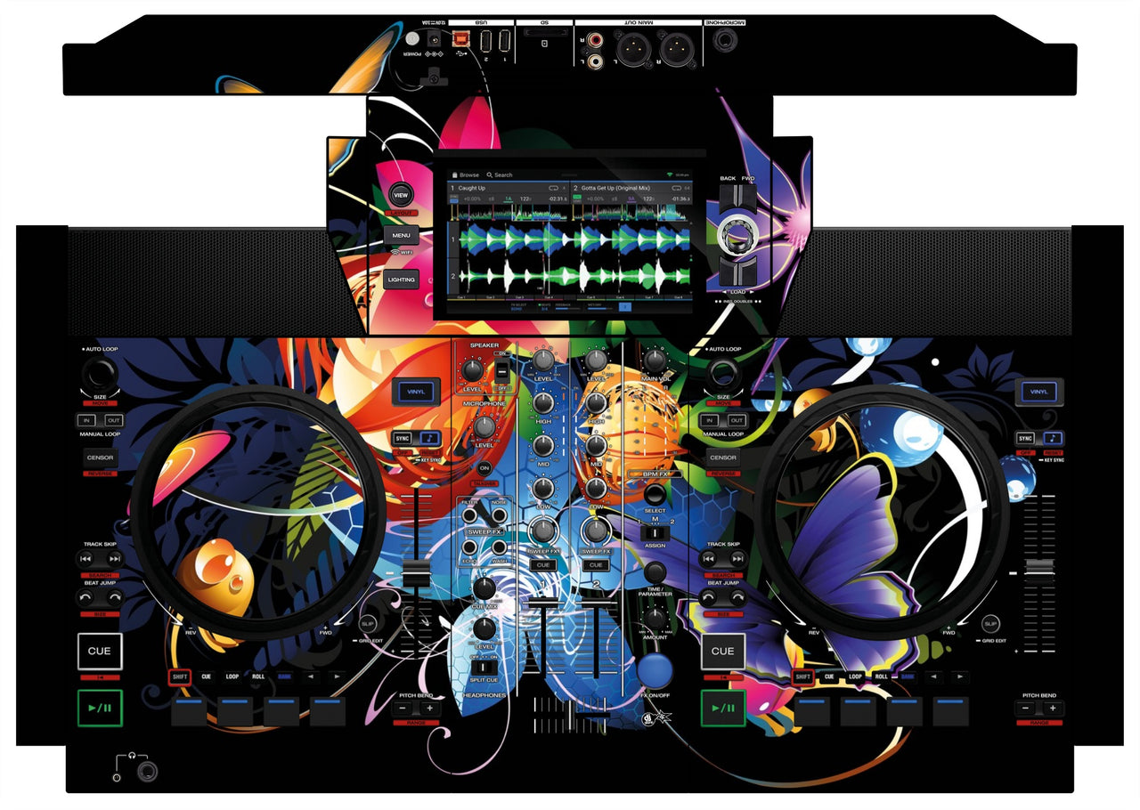 Denon DJ SC Live 2 Skin Lotus Garden