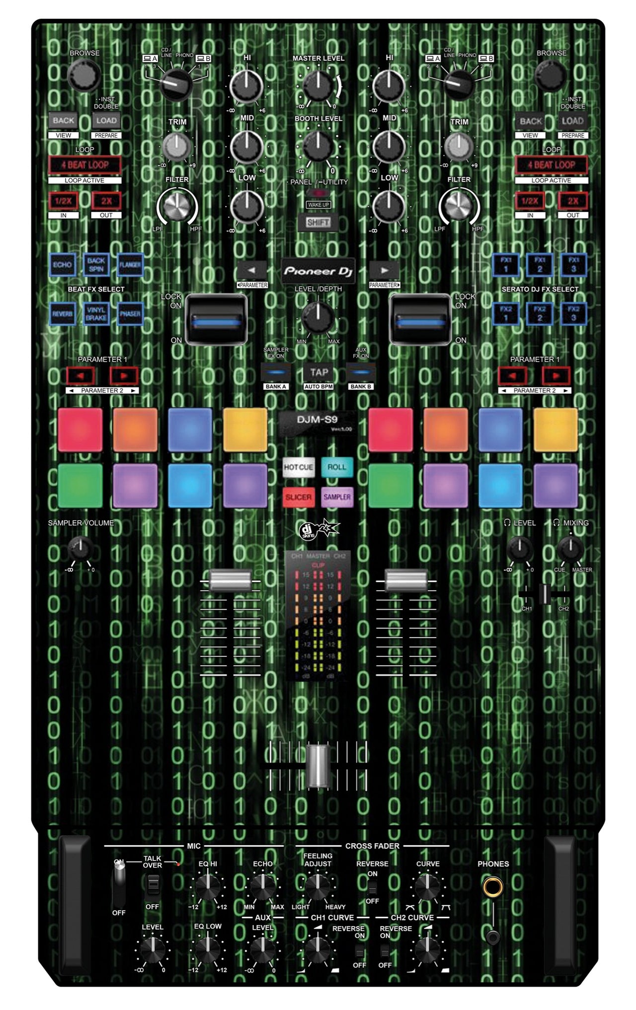 Pioneer DJ DJM S9 Skin Matrix