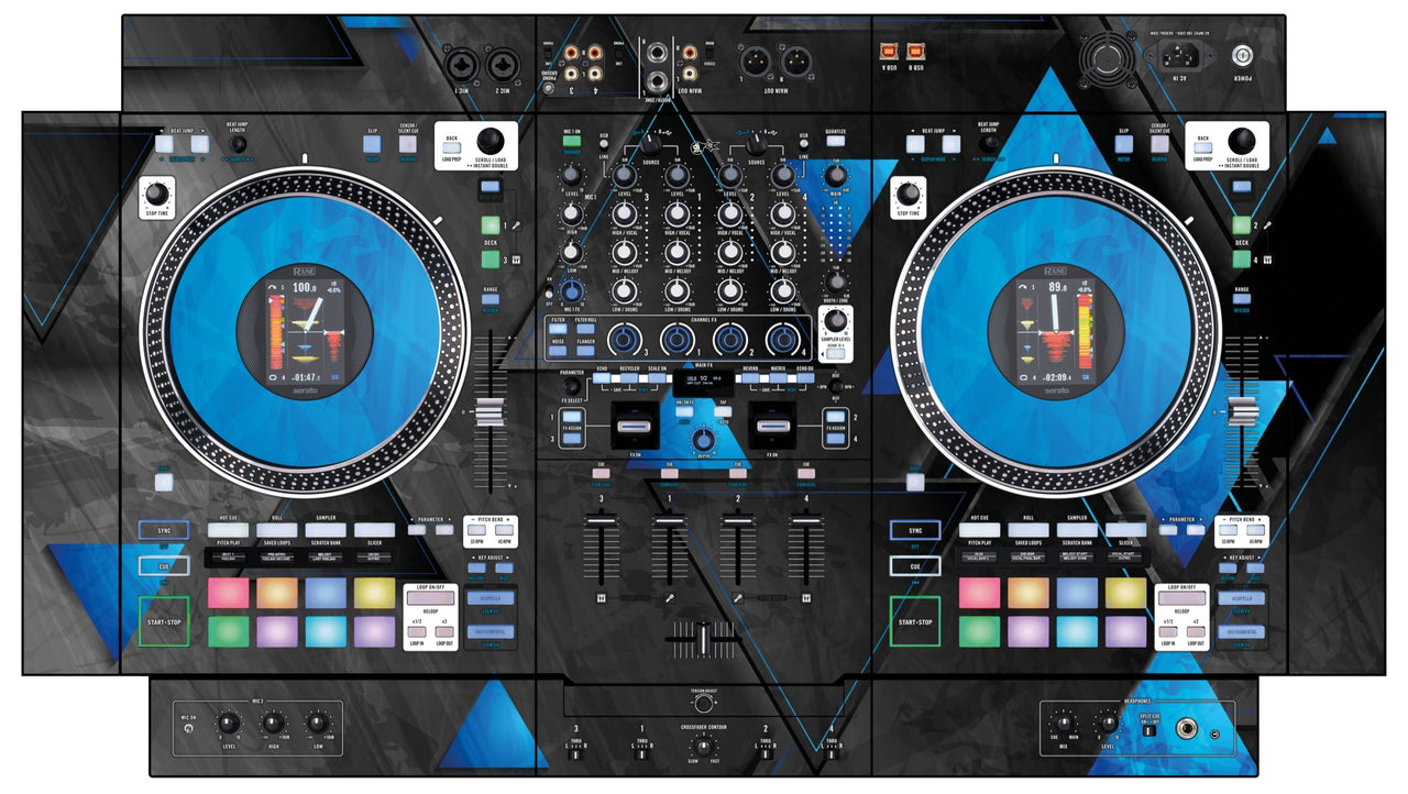 Rane Performer Skin Metallic Bermuda Blue
