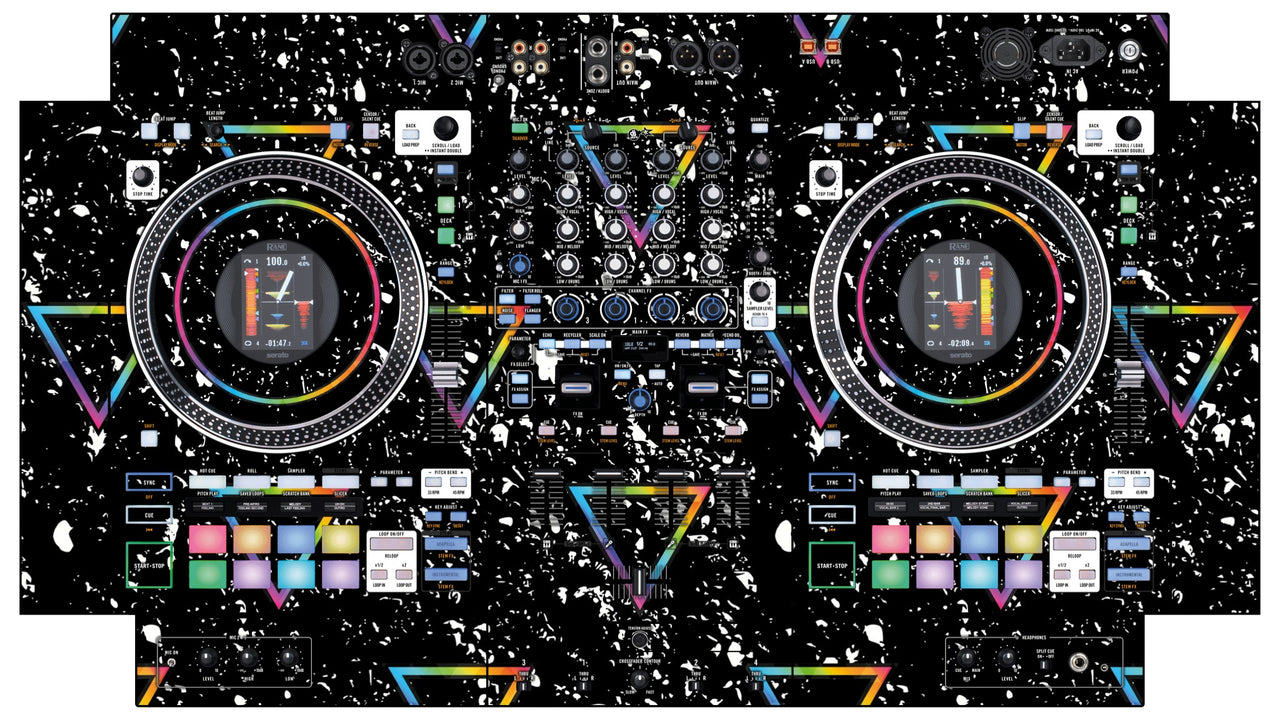 Rane Performer Skin Minimal Rainbow
