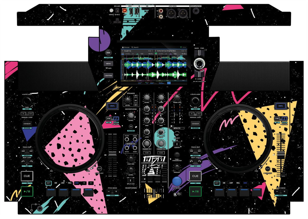 Denon DJ SC Live 2 Skin Mizucat Black