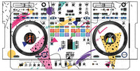 Pioneer DJ DDJ REV 7 Skin Mizucat White