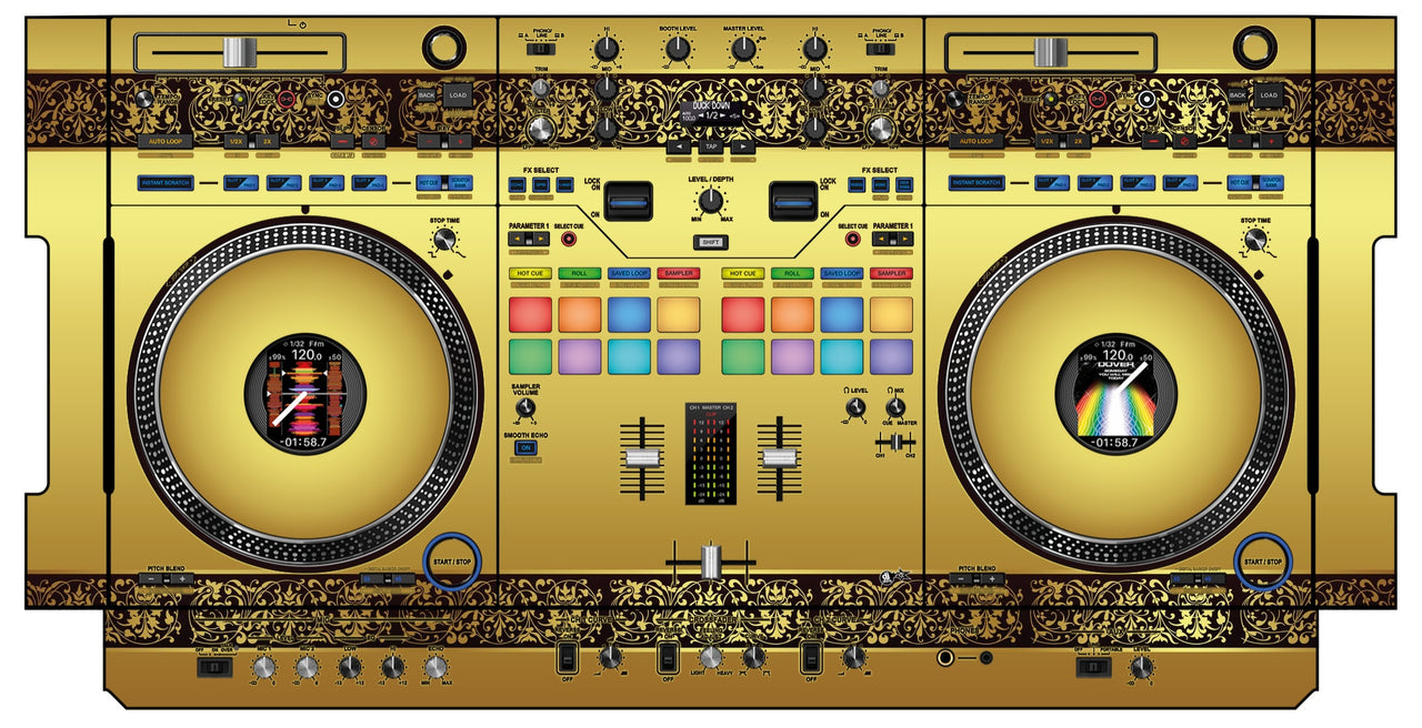 Pioneer DJ DDJ REV 7 Skin Monarchy