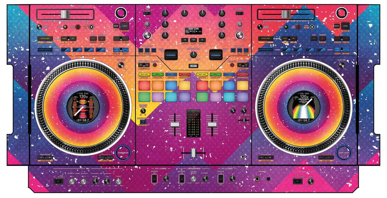 Pioneer DJ DDJ REV 7 Skin Multisynth
