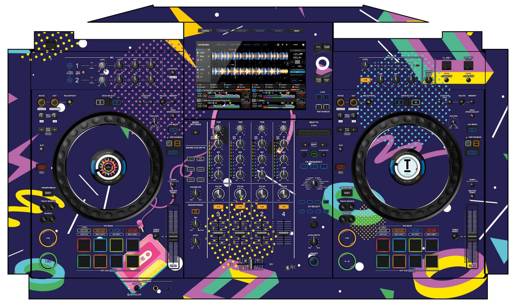 AlphaTheta XDJ AZ Skin New Kids Retro