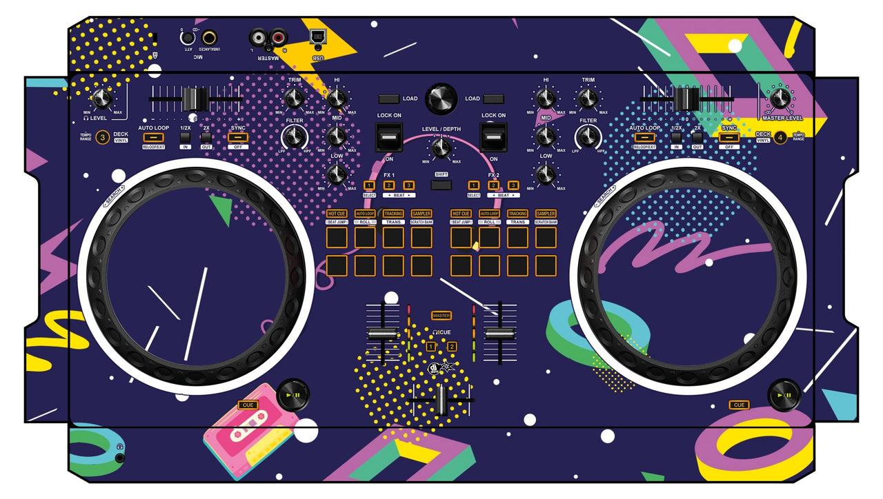 Pioneer DJ DDJ REV 1 Skin New Kids Retro