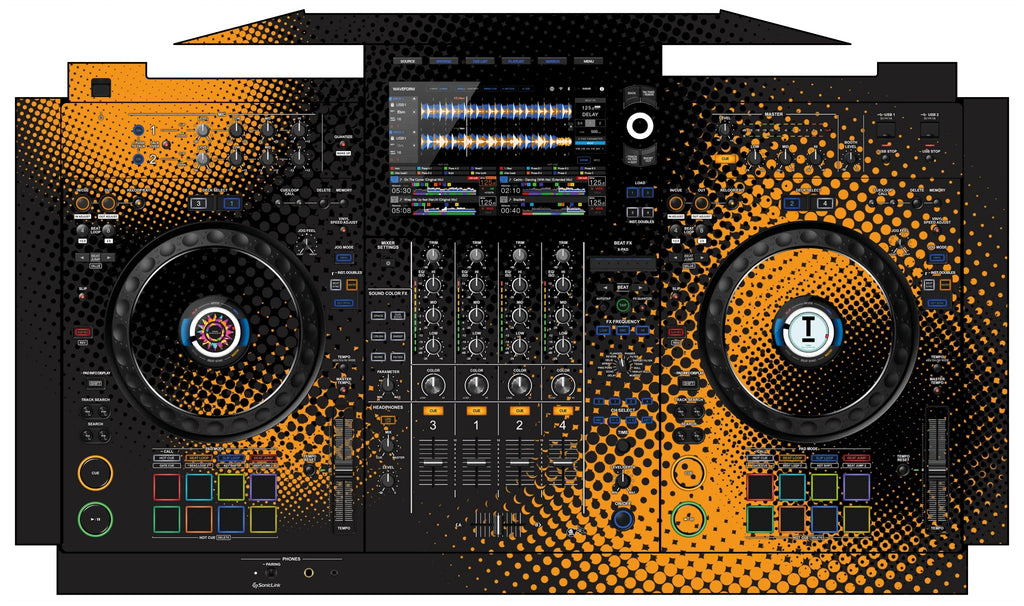 AlphaTheta XDJ AZ Skin Orange Dot