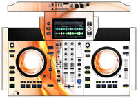 Denon DJ SC Live 2 Skin Orange Swirl