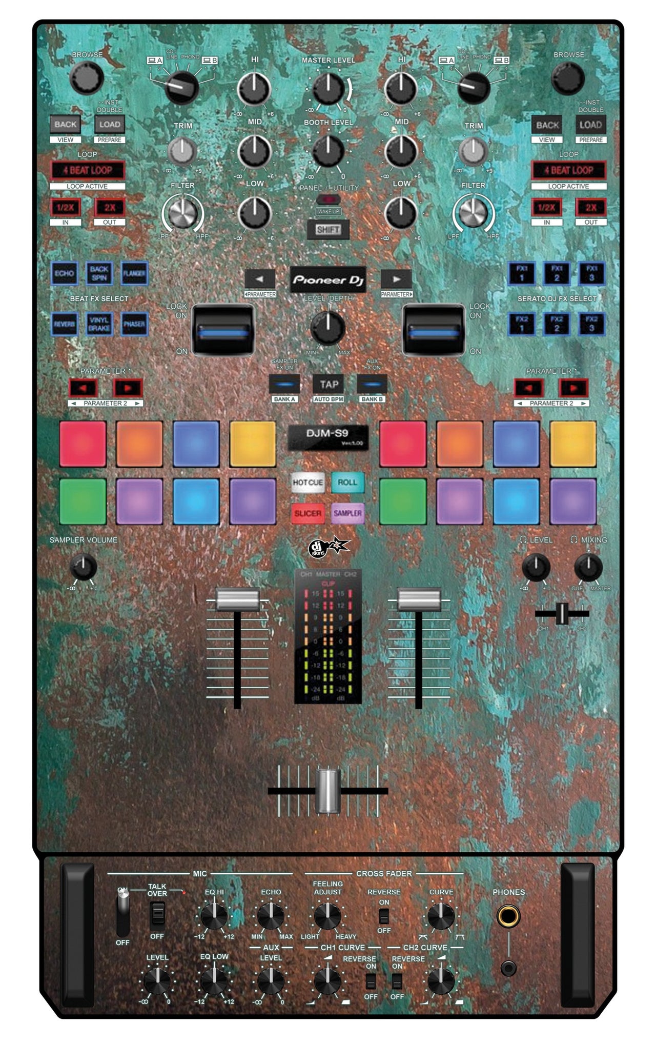 Pioneer DJ DJM S9 Skin Oriental Industry