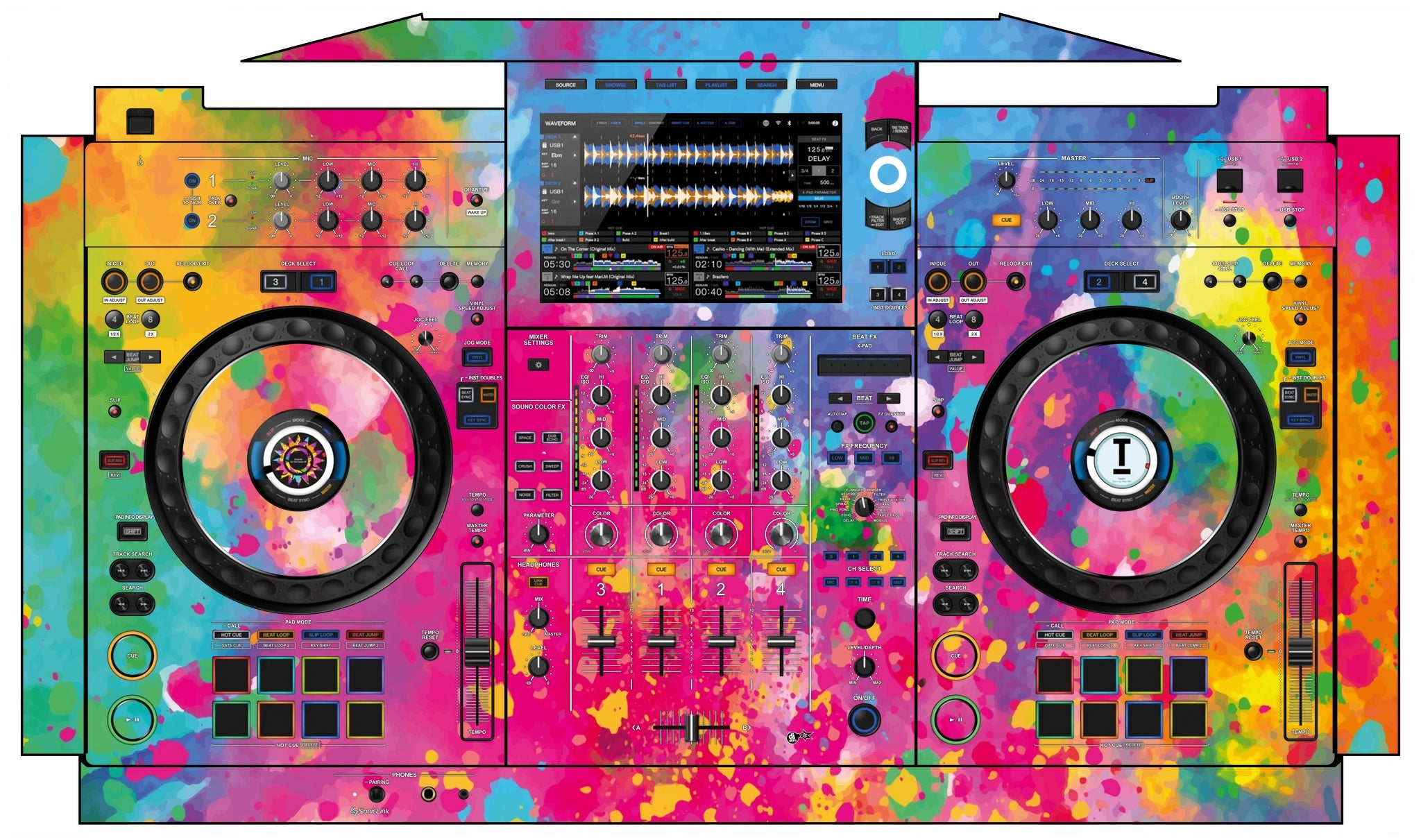 AlphaTheta XDJ AZ Skin Paint