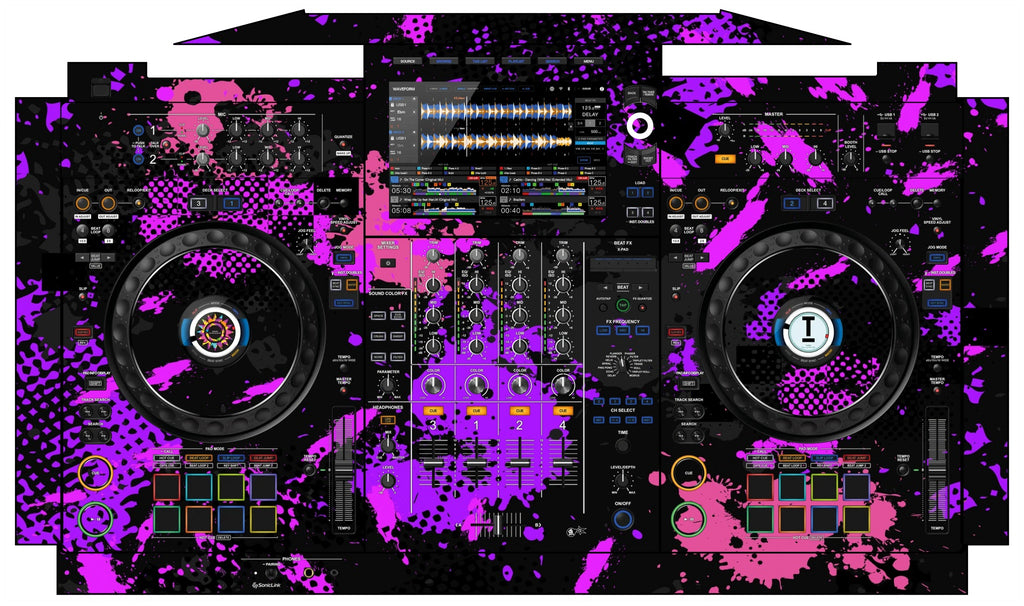 AlphaTheta XDJ AZ Skin Conflict Purple