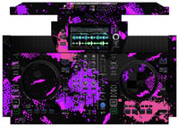 Denon DJ SC Live 2 Skin Conflict Purple