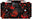 AlphaTheta XDJ AZ Skin Conflict Red