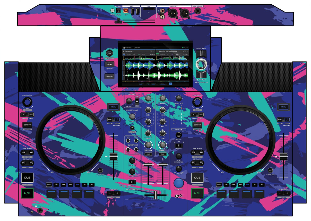 Denon DJ SC Live 2 Skin Retro Jogger