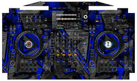 AlphaTheta XDJ AZ Skin Ridge Blue