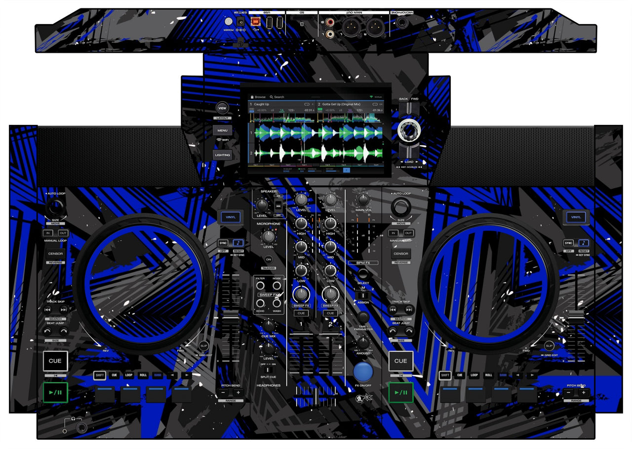 Denon DJ SC Live 2 Skin Ridge Blue