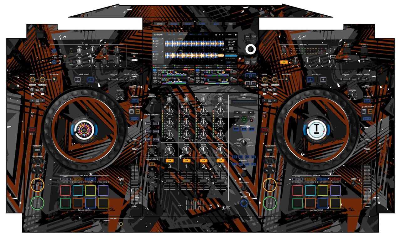 AlphaTheta XDJ AZ Skin Ridge Brown