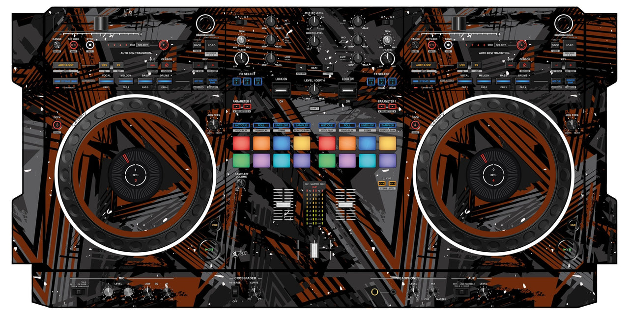 Pioneer DJ DDJ REV 5 Skin Ridge Brown