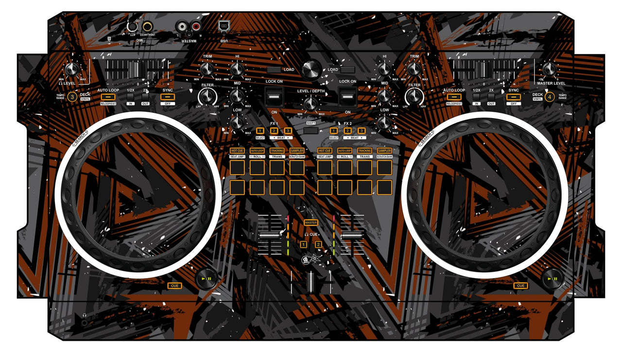 Pioneer DJ DDJ REV 1 Skin Ridge Brown