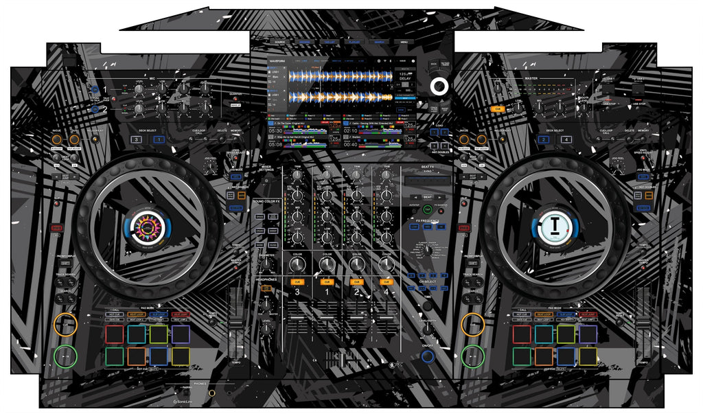 AlphaTheta XDJ AZ Skin Ridge Grey