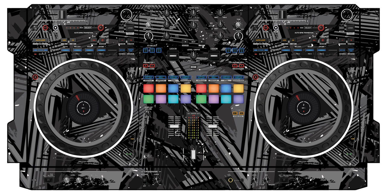 Pioneer DJ DDJ REV 5 Skin Ridge Grey