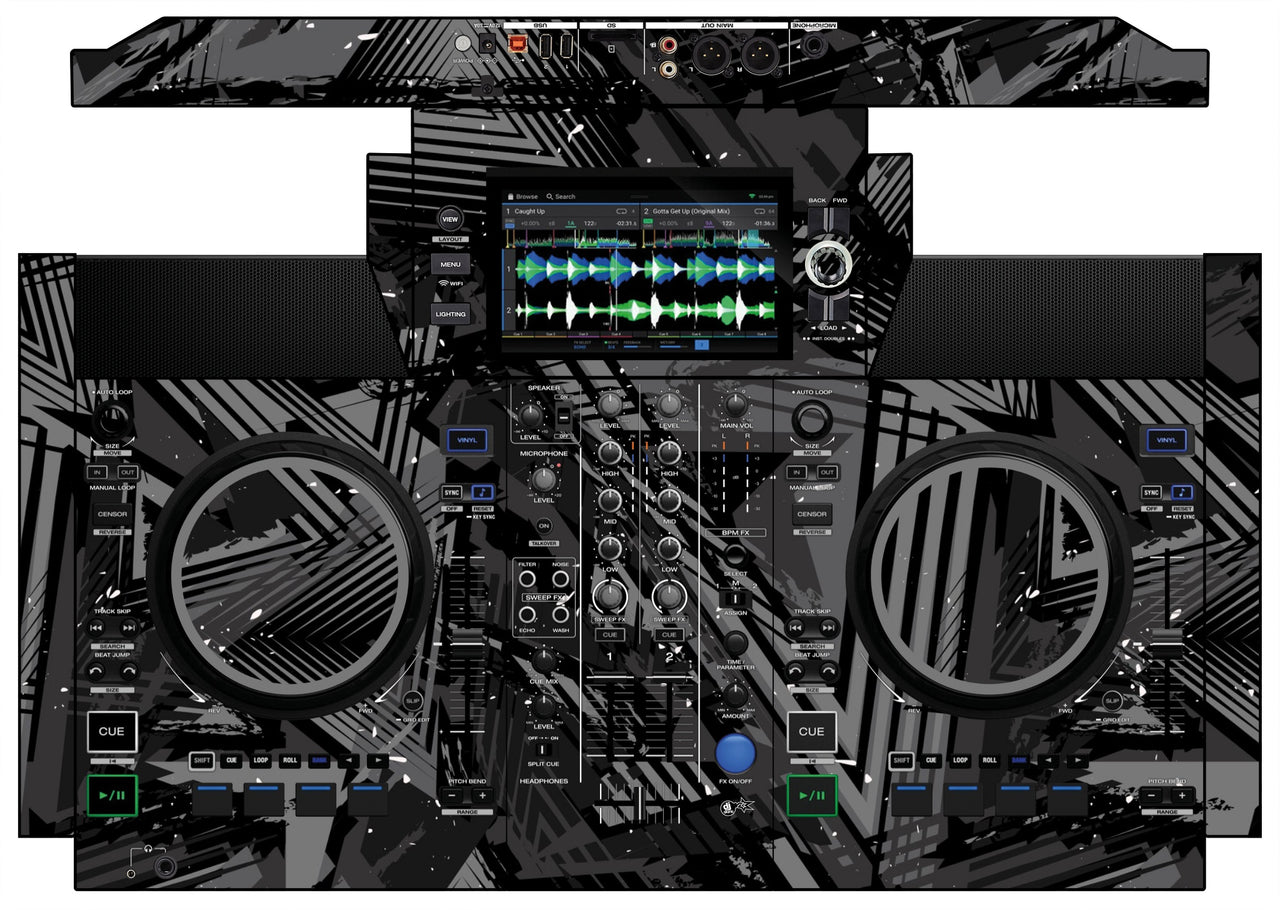 Denon DJ SC Live 2 Skin Ridge Grey