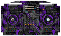 AlphaTheta XDJ AZ Skin Ridge Purple