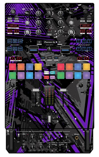 Pioneer DJ DJM S9 Skin Ridge Purple