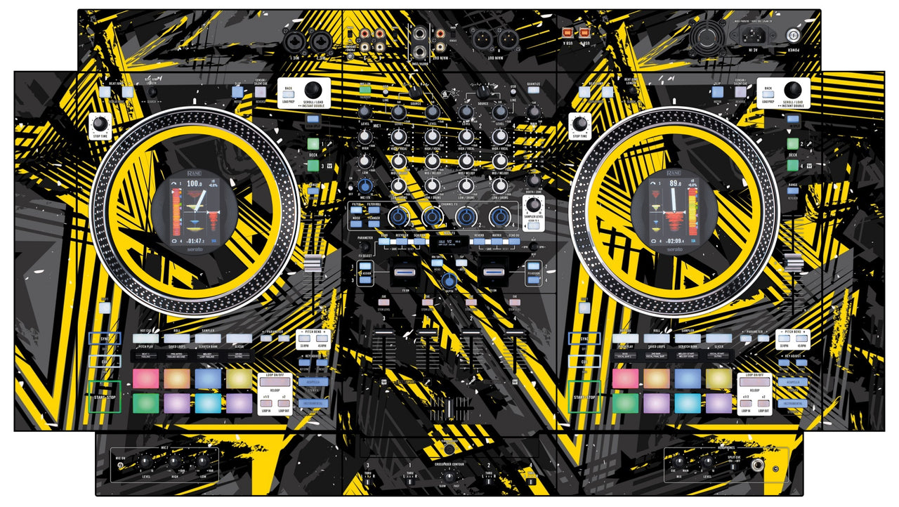 Rane Performer Skin Ridge Yellow